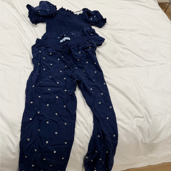 Hill House Navy Blue Pajama Set - Picture 2 of 4